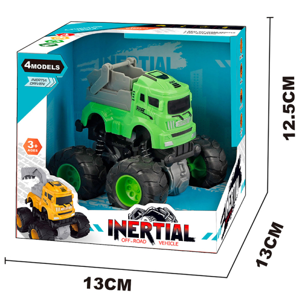 4-Style Dual Inertia Stunt Vehicle