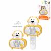 White Bear Bluetooth Organizer Microphone with USB,Cute Version,Lights,Music,IC without language,With battery,Plastic【English Packaging】_201574323