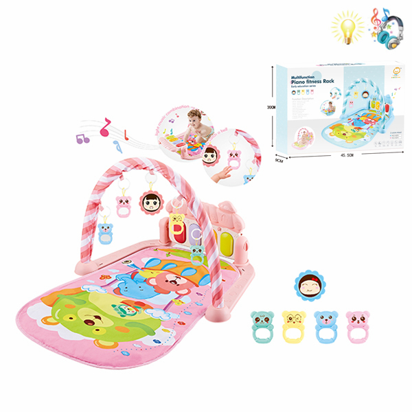 baby play gym Со светом С музыкой IC без слов Плюш【Упаковка на английском языке】_200985750_hd