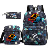 Youth Cartoon Fashion Backpack 3-Piece Set,one colour only,Textile【Packaging without Words】_P03060087_7_m