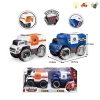 Ambulance+Police Vehicle Inertia Lights Sound IC without language With battery Non-transparent wheels Police Rescue Plastic【English Packaging】_200485689_1_m