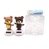 2-color swinging teddy bear Solar energy Plastic【English Packaging】_200736896