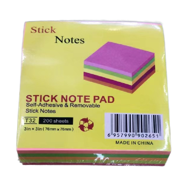 200 colored sticky notes