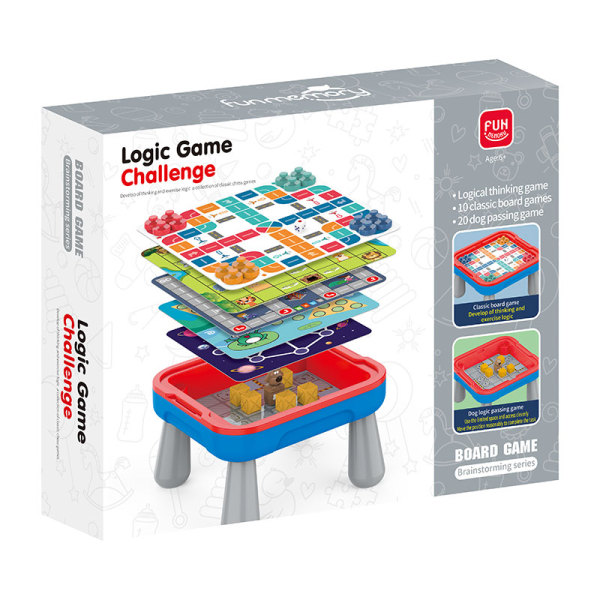 Classic board game set Plastic【English Packaging】_201434424_hd