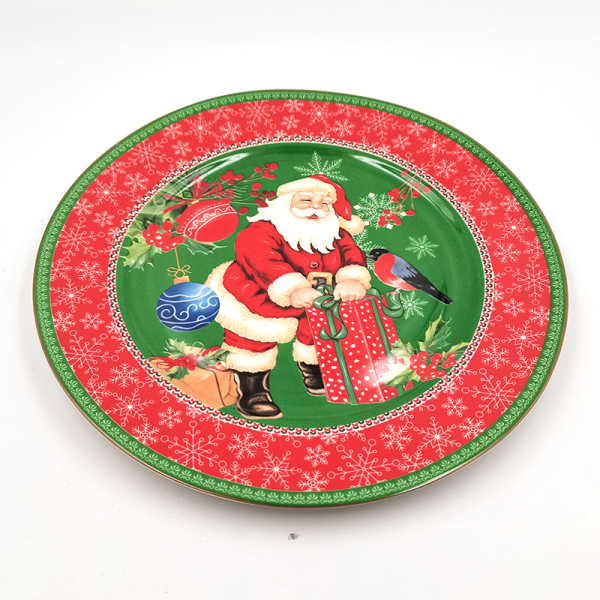 8pcs Christmas tableware set (10