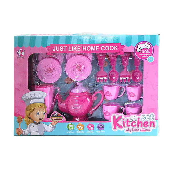 tableware set Cute Version Solid color Plastic【English Packaging】_200708758_hd