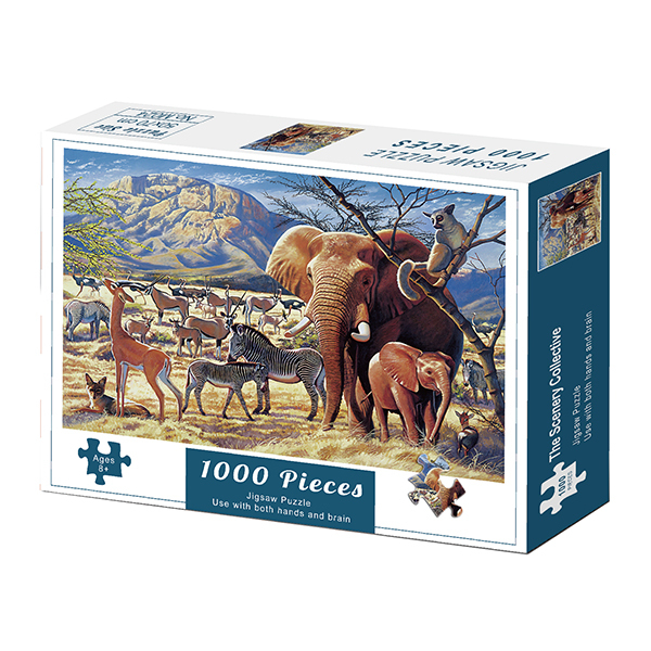 1000pcs puzzle game