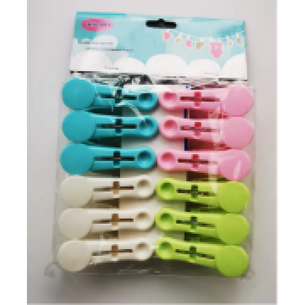 Clothespin 12PCS Multifunction Mixed Color