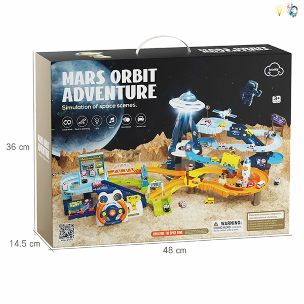 2-in-1 Steering Wheel Orbit Mars Base Set