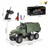 Six wheeled military command vehicle with USB cable,Remote Control,1:16,27HZ,4 directions,Lights,Remote controller excludes batteries,toy includes batteries,Non-transparent wheels,Plastic【English Packaging】_201259511_1_m