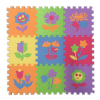 9 pieces of EVA puzzle mat - flowers and plants  Plastic【Packaging without Words】_200481633