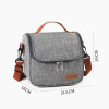 Large Capacity Tote Lunchbox Bag,Gray,one colour only,Plush【Packaging without Words】_P02860346_2_m