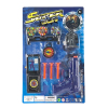 Gun with police license, target, compass, humanoid target,Plastic【English Packaging】_P02411147_6_m