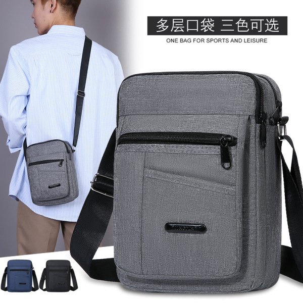 Simple portable lightweight crossbody bag