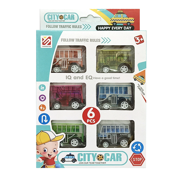 6pcs bus
