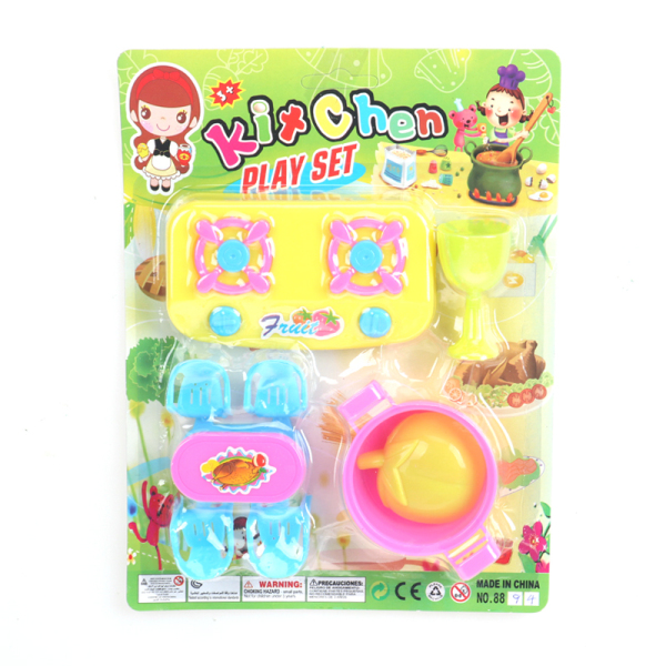 tableware set Cute Version Solid color Plastic【English Packaging】_200019180_hd