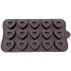 15-Link Double Heart Chocolate Mould,one colour only,Silica gel【English Packaging】_P02550101_8_m