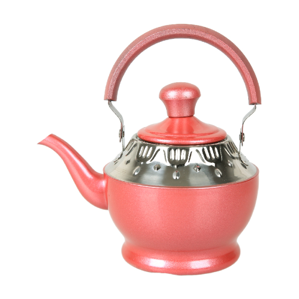 2L Lotus Painted Stainless Steel Kettle 18CM,one colour only,Metal【Packaging without Words】_201549992_hd