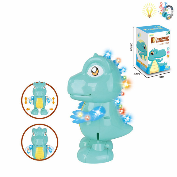 Dinosaur Electric Universal Lights Music English language IC Plastic【English Packaging】_200675729_hd