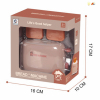 Milk tea color Bread machine,Realistic,Lights,Sound,IC without language,Plastic【English Packaging】_P03202001_2_m