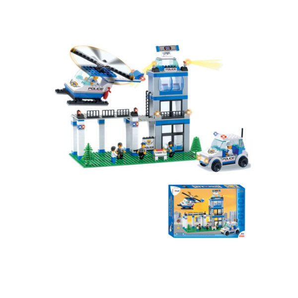 405pcs Police Building Blocks пластик【Упаковка на английском языке】_100761116_hd