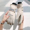 Warm and plush thick outdoor cycling waterproof gloves,Women,Uni size,split-finger gloves,100% polyester fiber【Packaging without Words】_P02716821_2_m