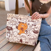 Rabbit Cartoon Canvas Handheld Eco friendly Bag,one colour only,Textile【Packaging without Words】_P02822822_12_m