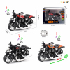 12PCS Модель мотоцикла Harley из цинкового сплава 3 цвета,Инерционный механизм (с отводом назад),1:8,2-х колёсный,Со светом,Со звуком,IC без слов,С элементами питания,Чёрные колёса,пластик【Упаковка на английском языке】_P03061399_5_m