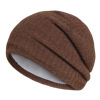 Solid Color Padded Hat,Unisex,56-60CM,Winter Hat,100% acrylic【Packaging without Words】_P02671839_6_m