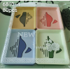 4PCS PP soap box,Mix color,Plastic【Packaging without Words】_201396831