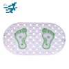 Solid Color Oval Sunflower Bathroom Non-Slip Mat,Mix color,Plastic【Packaging without Words】_P02908455_7_m