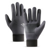 Cold resistant, anti slip, and thick woolen warm gloves,Men,Uni size,split-finger gloves,100% polyester fiber【Packaging without Words】_201571270