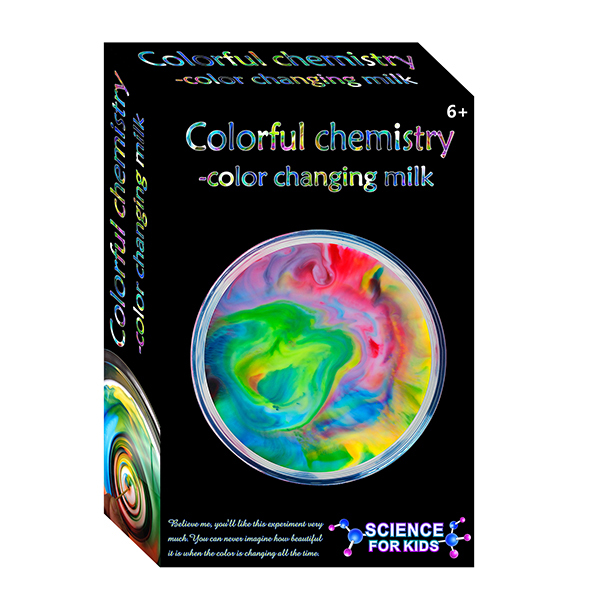 DIY Colorful Milk Chemical experiment Plastic【English Packaging】_200824382_hd