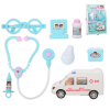 8pcs Pretty Wish Ambulance Small Clinic Medical Kit пластик【Упаковка на английском языке】_200793263