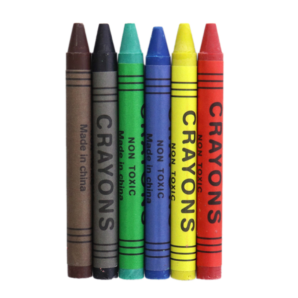 12PCS crayons,Mix color,12-24 colors,Paraffin【English Packaging】_200806305_hd