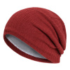 Solid Color Padded Hat,Unisex,56-60CM,Winter Hat,100% acrylic【Packaging without Words】_P02671839_7_m