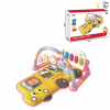 Детское одеяло Animal Bus Pattern Pedal Piano Yellow/Pink 2 Colors,Со светом,С музыкой,IC без слов,пластик【Упаковка на английском языке】_201737488_1_m