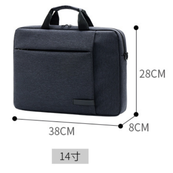 Portable minimalist computer bag