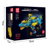 410 (pcs) Sky Storm Dragon APP Набор  пластик【Упаковка на английском языке】_P02880361_5_m