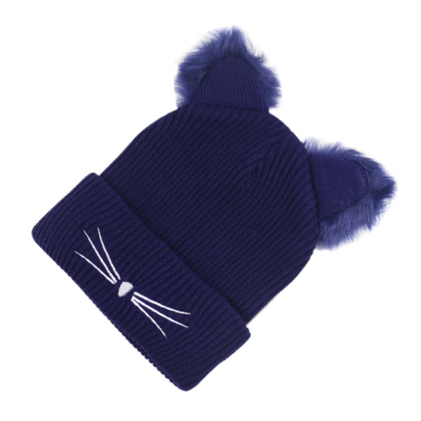 Cat Ears Knit Hat