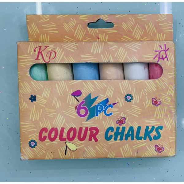 10.5cm 6pcs Color Chalks,one colour only,other【English Packaging】_201644343_hd