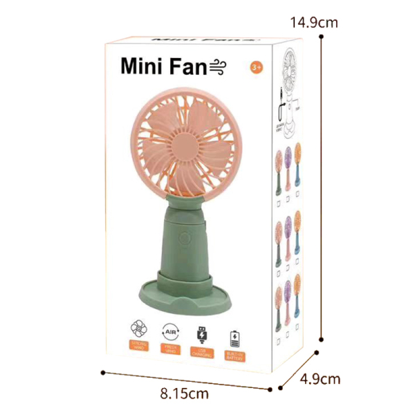 Handheld Rechargeable Fan Funny Toot Toot Small Fan Kuromi Small Fan Lanyard Small Fan