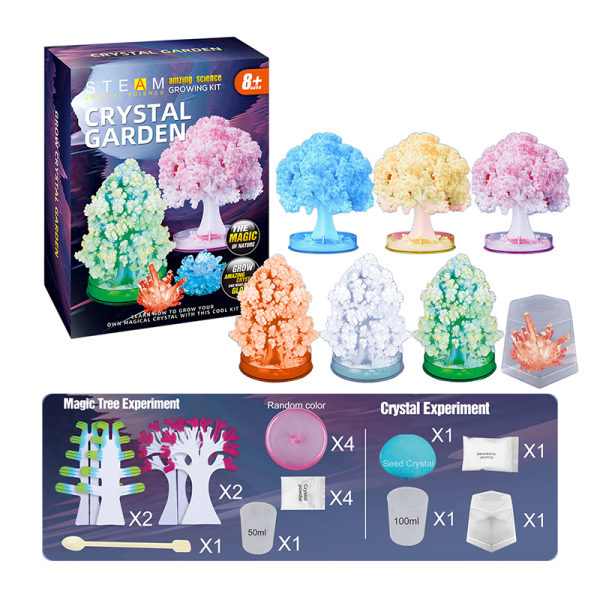 Magic Tree Planting Set (4 Trees) (Magic Tree 6 Colors Random Mix)