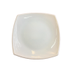 White jade glass ceramic square corner plate [8.5 inches],one colour only,Ceramics【Packaging without Words】_201954503