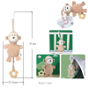 Ba Yin Box Cute Monkey Lala Music,Plush【English Packaging】_201629662