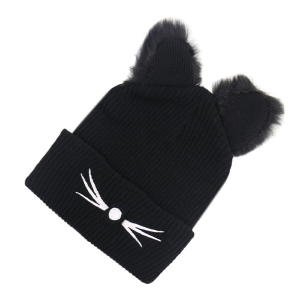 Cat Ears Knit Hat