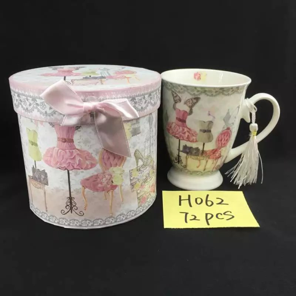 350ml Tall Ceramic Mug