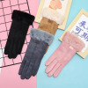 Suede Touch Screen Padded Gloves,Women,Uni size,split-finger gloves,100% polyester fiber【Packaging without Words】_P02735716_2_m