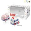 Ice cream truck+ambulance Inertia Lights Music IC without language With battery Solid color Plastic【English Packaging】_201222464