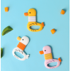 Aqua Duck Baby Teething Silicone Teether [8*9.6CM,Mix color,Silica gel【Packaging without Words】_201738105